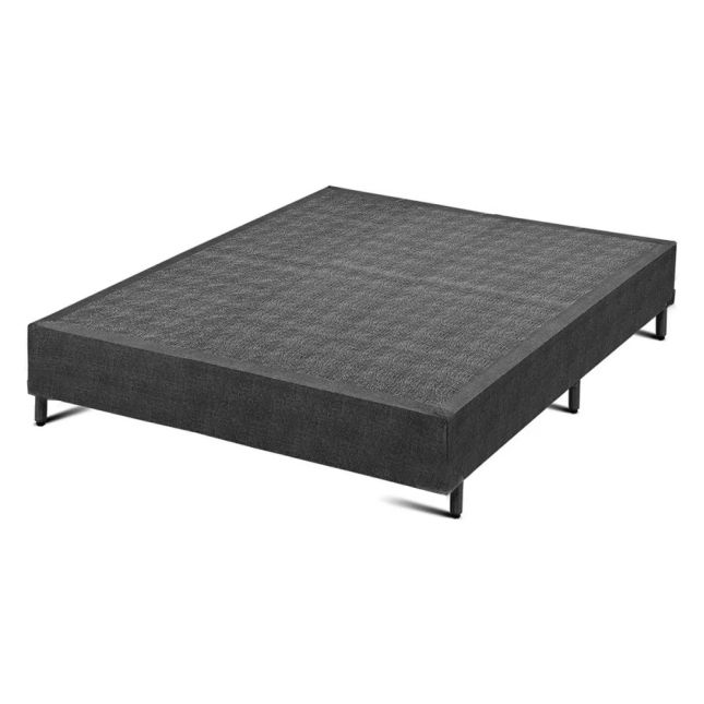 Base Box Casal 138x188x25 Sommier Preto Polar