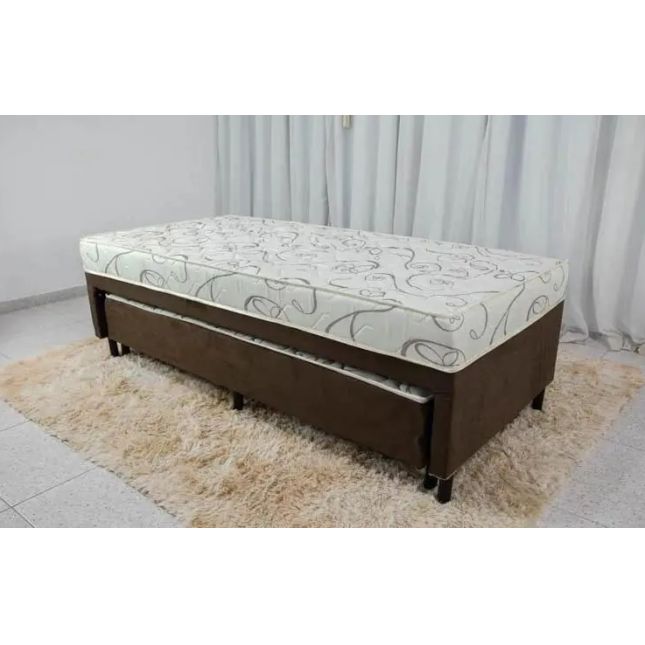 Colchobox Solteiro Ortopédico Sonho Bom Multicores c/Cama Aux.88x188x60 N. Sonho